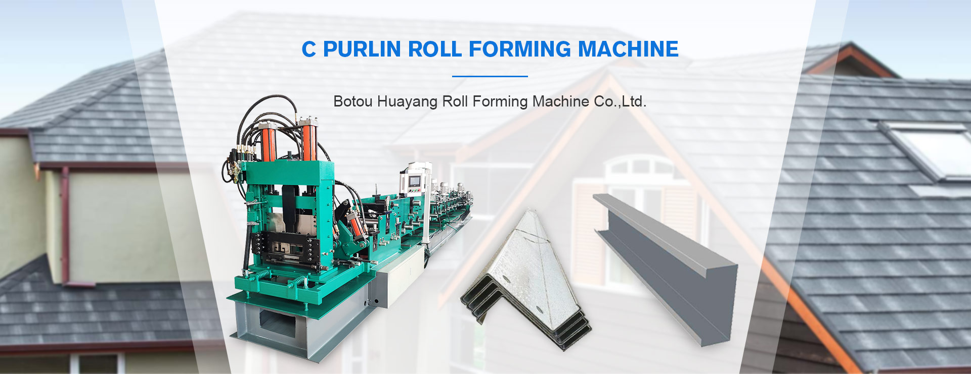 C purlin roll forming machine