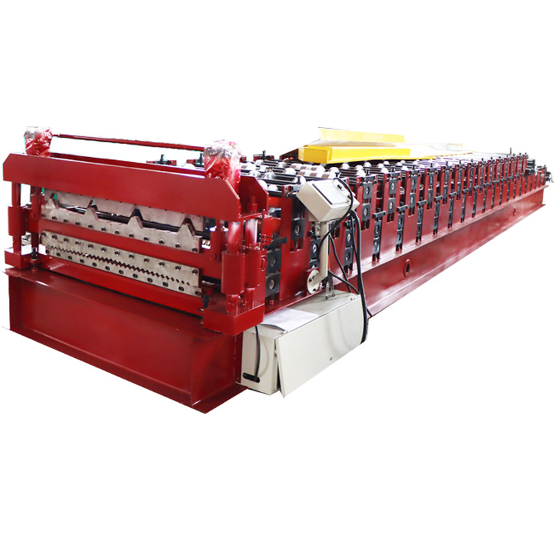 Double layer roll forming machine